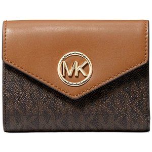 MICHAEL KORS Logo Greenwich Envelope Trifold Wallet